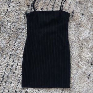Women's Pinstripe Mini Dress